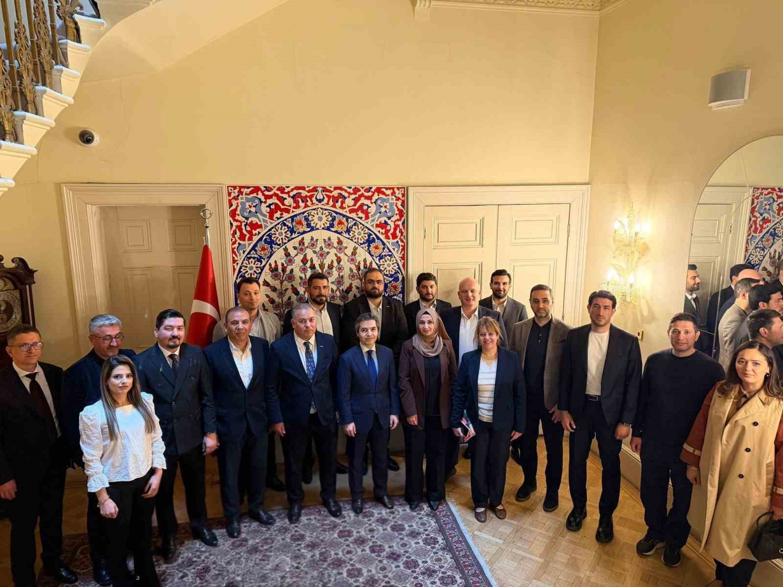 İnşaat sektörünün genç girişimcisi Kızılgüney’den Londra’da temaslar