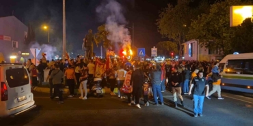 Tekirdağ’da Galatasaray şampiyonluğu coşkuyla kutlandı