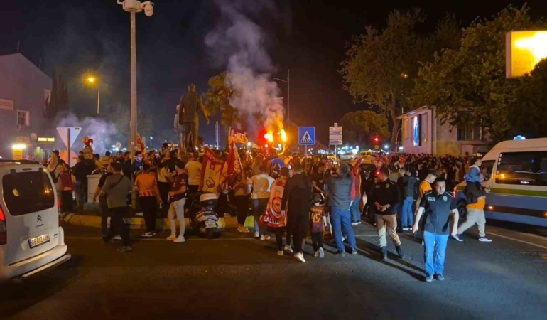 Tekirdağ’da Galatasaray şampiyonluğu coşkuyla kutlandı