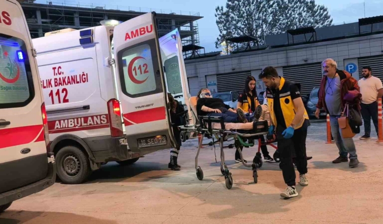 Bursa’da feci kaza: 2 yaralı