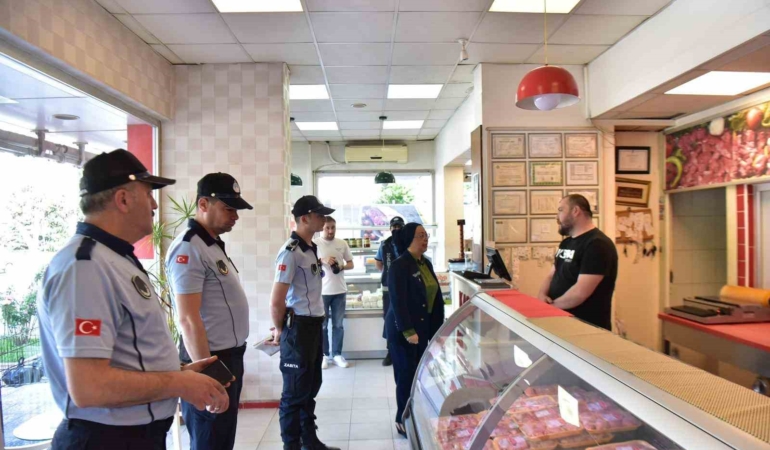 Zabıtadan kurban bayramı öncesi sıkı denetim
