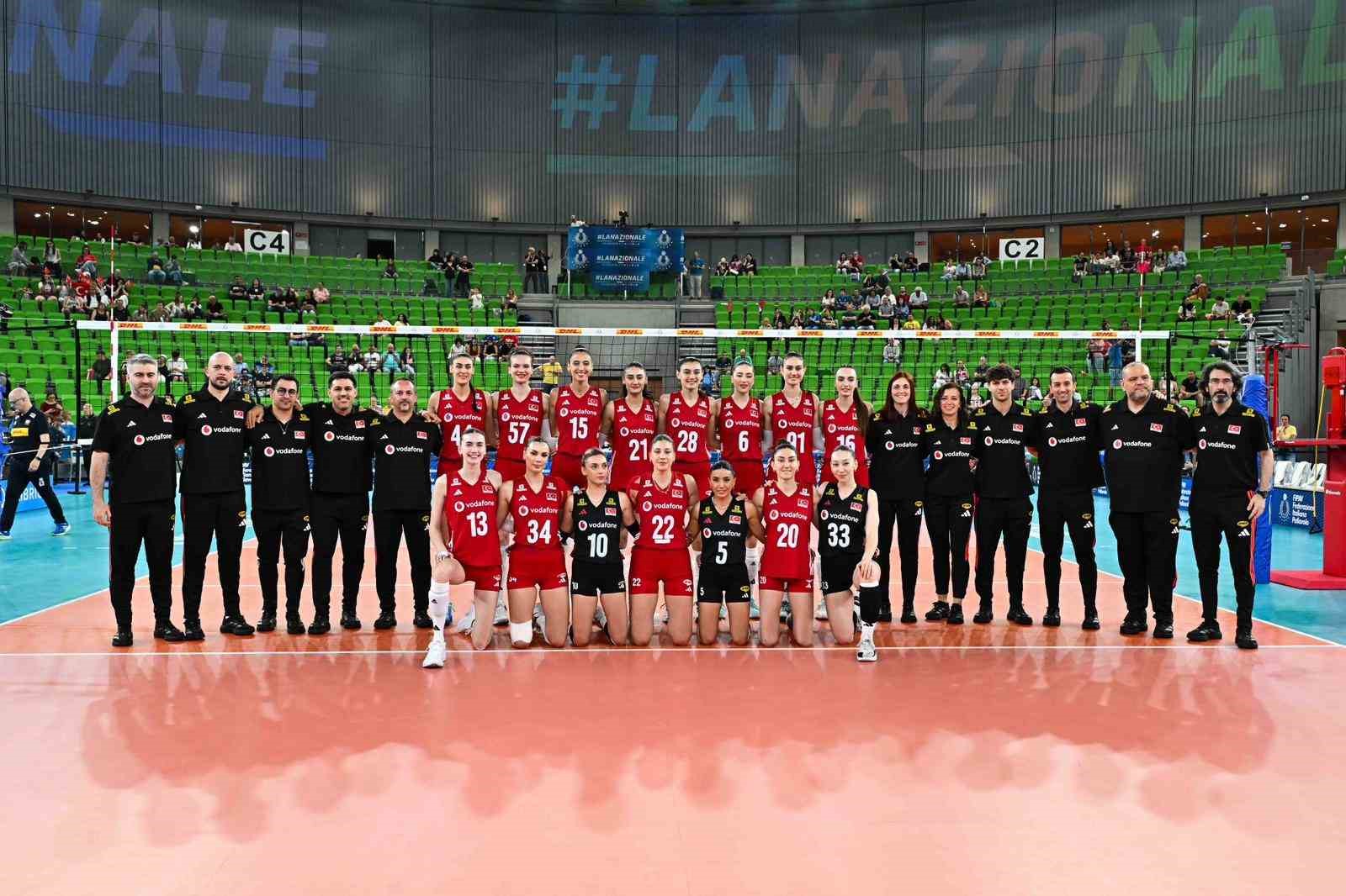 Milletler Ligi’nde mücadele edecek A Milli Kadın Voleybol Takımı’nın kadrosu açıklandı