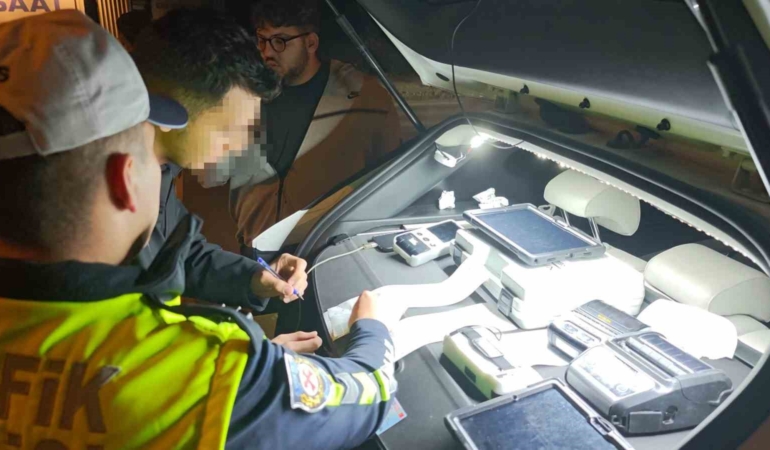“Hiç kullanmadım” dedi, egzozdan men oldu