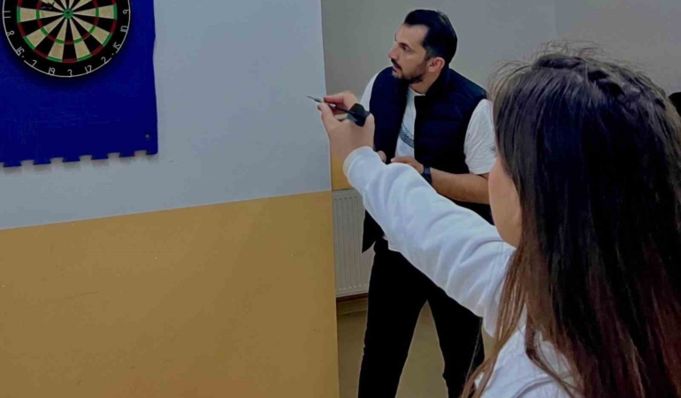 Bilecik’te Liseler Arası Dart Turnuvası tamamlandı