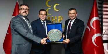 MHP Kütahya Milletvekili Erbaş’tan İl Başkanı Özkan’a ziyaret
