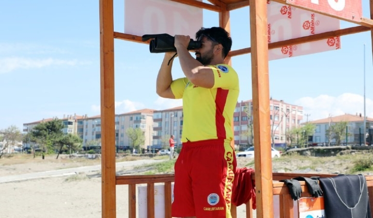 Sakarya’da bayramda cankurtaranların hayat nöbeti