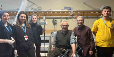 İnme hastasına hayat kurtaran müdahale