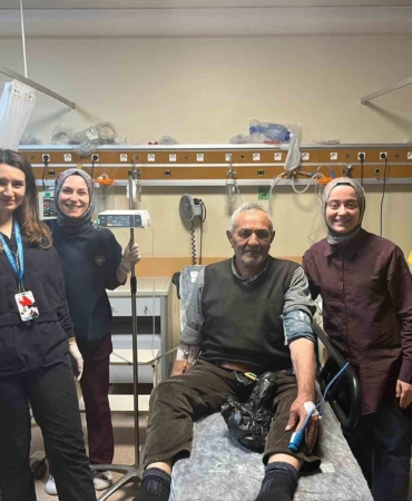 İnme hastasına hayat kurtaran müdahale