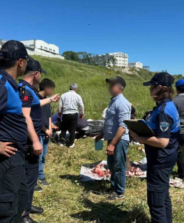 Esenyurt Belediyesi’nden kaçak kesimhanelerde denetim