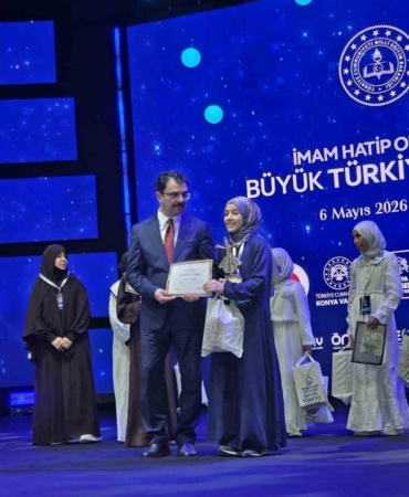 Genç Nida Kur’an-ı Kerim’i Güzel Okuma Türkiye Finalleri Yarışmasında Türkiye 1.’si oldu