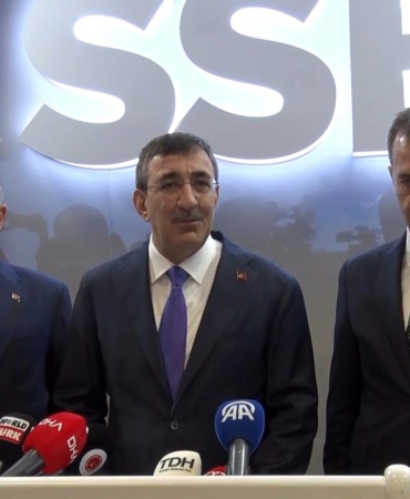 Cumhurbaşkanı Yardımcısı Cevdet Yılmaz "Türkiye savunma sanayiinde bir devrim yaşadı"