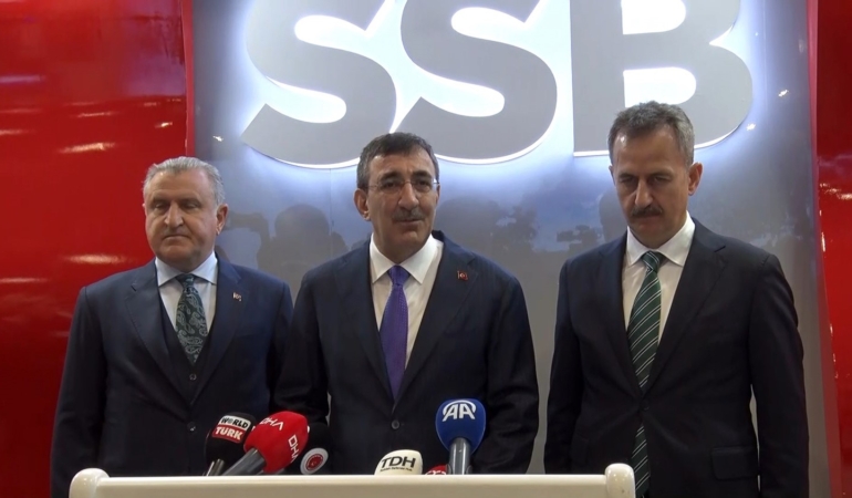 Cumhurbaşkanı Yardımcısı Cevdet Yılmaz "Türkiye savunma sanayiinde bir devrim yaşadı"
