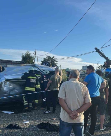 Tekirdağ’da midibüs ile panelvan çarpıştı: 1 ölü, 8 yaralı