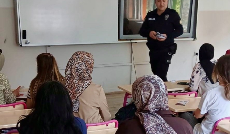 Velilere dolandırıcılık ve KADES bilgilendirmesi