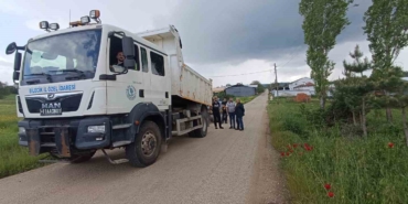 Bilecik’te bayram öncesi köy yollarında yoğun mesai