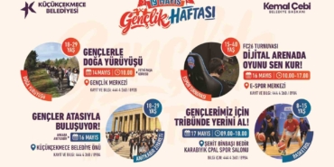 Küçükçekmece’de 19 Mayıs Gençlik Haftası etkinlikleri başlıyor