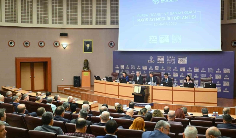 BTSO mayıs ayı meclis toplantısı gerçekleştirildi