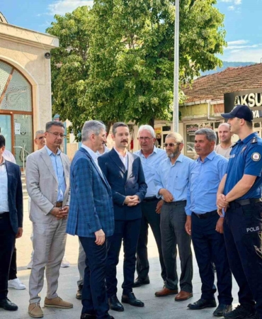 Yenice’de bayramlaşmaya Anayasa Mahkemesi Üyesi İnce katıldı