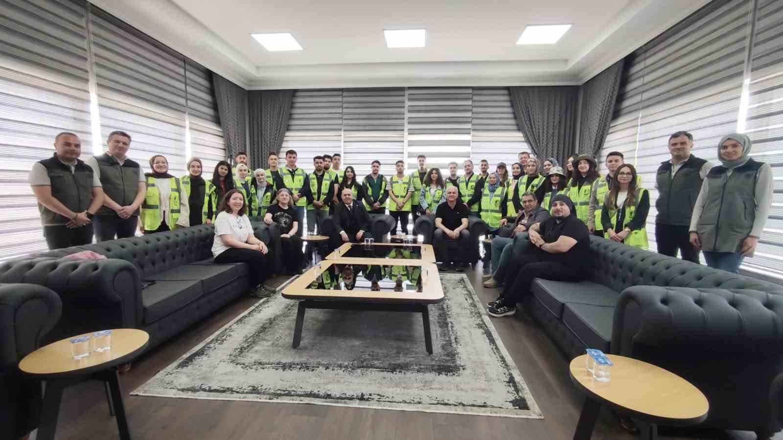 Genç mühendis adayları Çanakkale’de sahaya çıktı