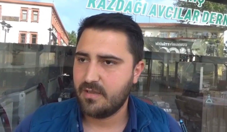 Çanakkale’de yavru karaca görüntülendi