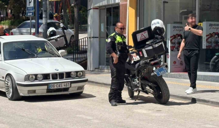21 bin TL ceza yedi, gülerek poz verdi