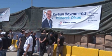 Ümraniye’de hijyenik ortamda kurban kesimi