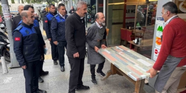 Kağıthane’de kaldırım işgallerine sıkı denetim