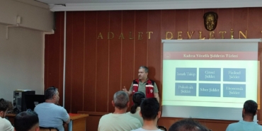 Yükümlülere Aile İçi Şiddetle Mücadele eğitimi