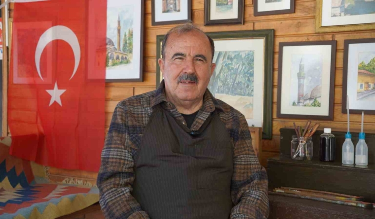 Suya yazılan sanatla yarım asır