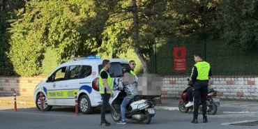 Lüleburgaz’da arife günü motosiklet denetimi
