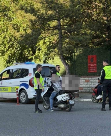Lüleburgaz’da arife günü motosiklet denetimi