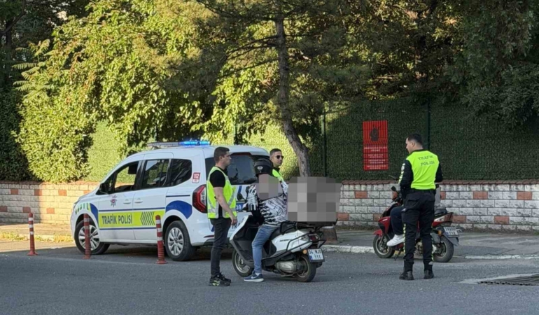 Lüleburgaz’da arife günü motosiklet denetimi