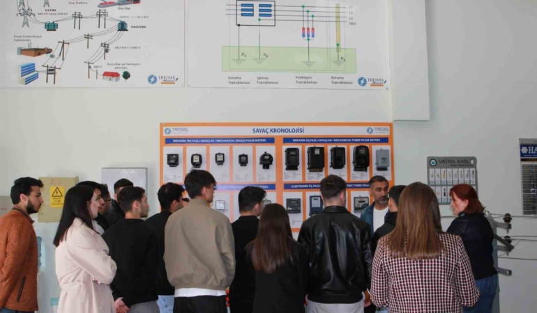 Genç yetenekler teknik gezide enerji sektörüyle buluştu