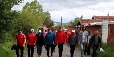 Bilecik’te doğa yürüyüşü gerçekleştirildi