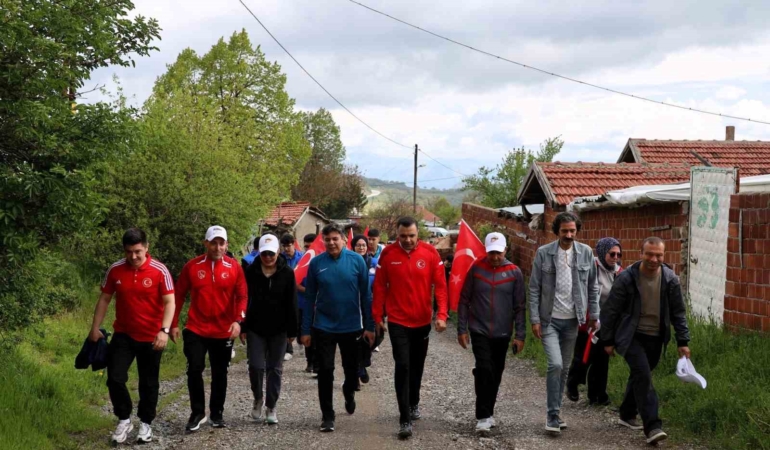 Bilecik’te doğa yürüyüşü gerçekleştirildi