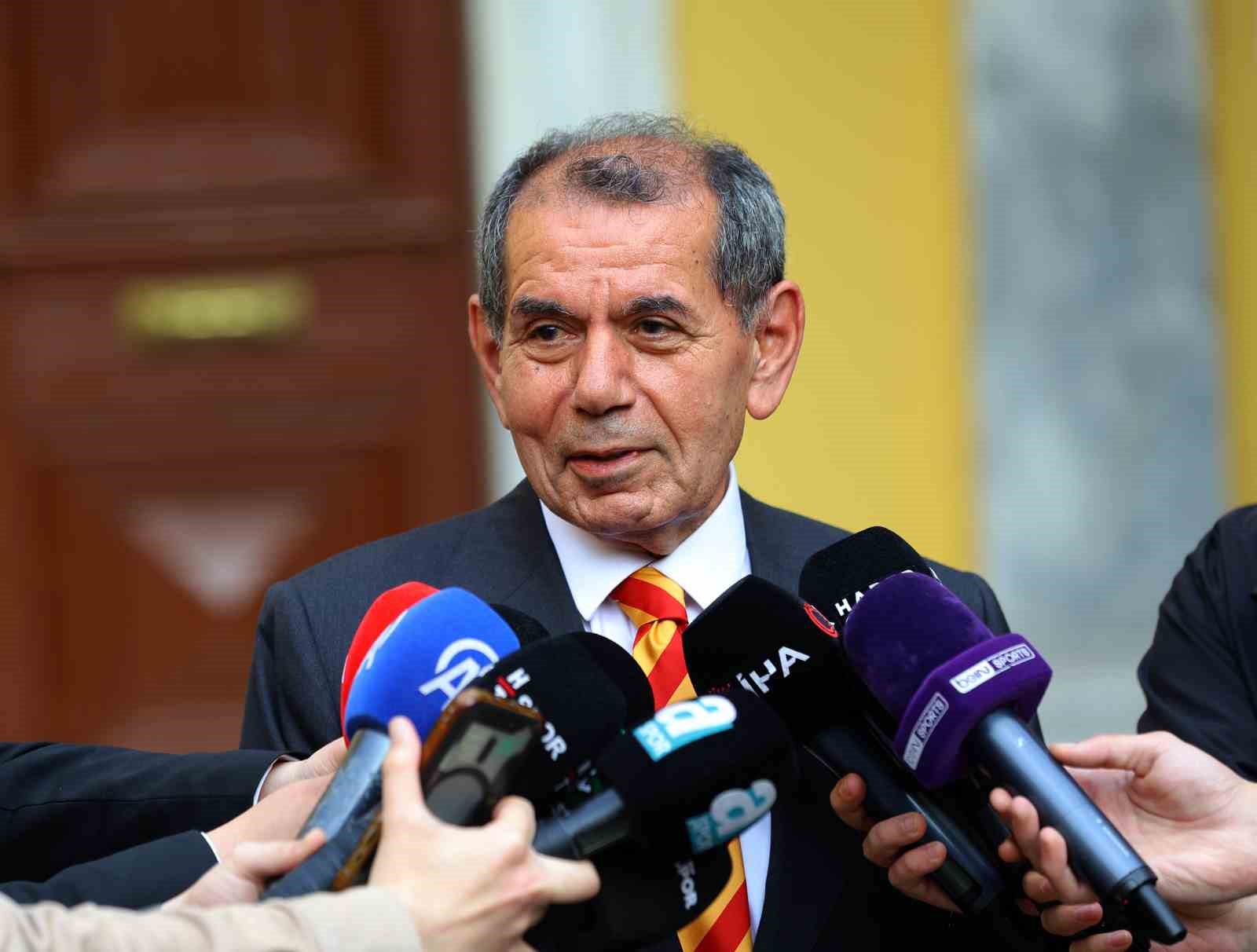 Dursun Özbek: "Benim derdim Galatasaray’a faydalı olmak, Galatasaray’a olan borcumu ödemek"