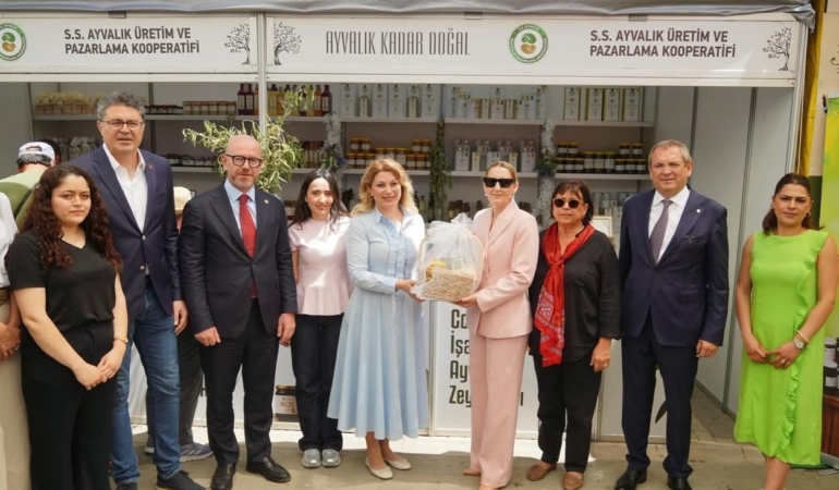 GastroFest’e damgasını vuran Ayvalık Kooperatifi’ne ilgi sürüyor