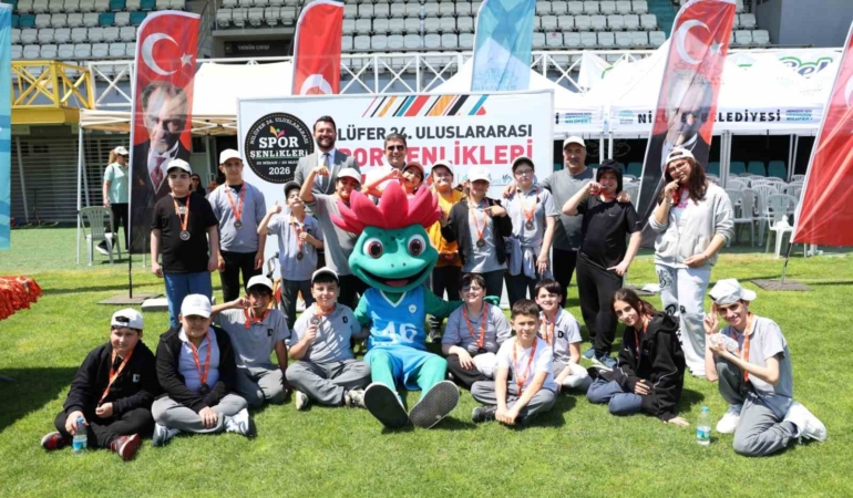 Nilüfer’de özel çocukların spor coşkusu