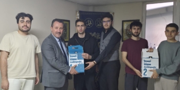 Müftü Dilek, KYK öğrencileriyle bir araya geldi