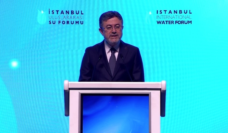 Bakan Yumaklı: "Suyun verimli, akılcı ve sürdürülebilir kullanımına önem veriyoruz"