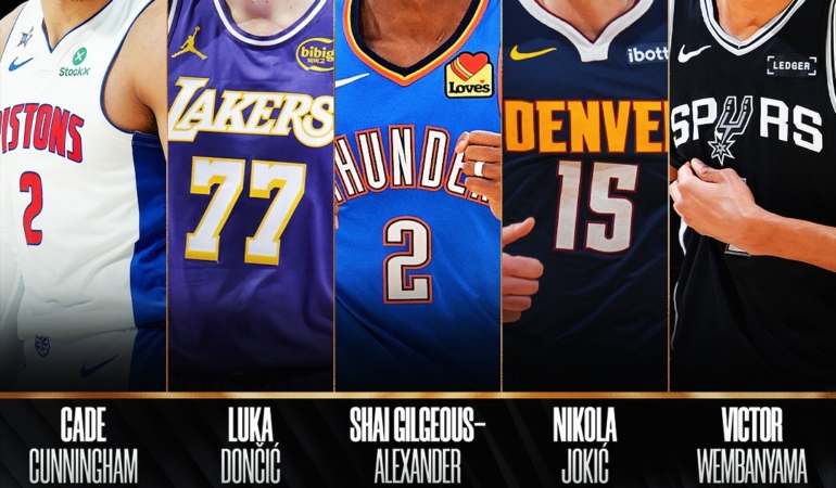 NBA’de sezonun en iyi 5’leri açıklandı