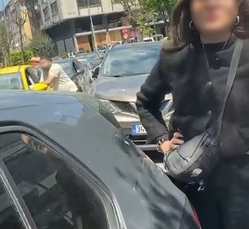 Şişli’de park yeri kavgası trafiği felç etti