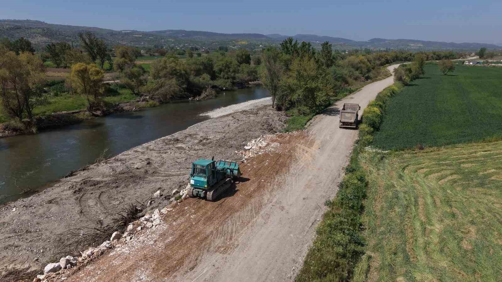 Simav Çayı’nda taşkına önlem