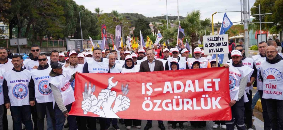 Ayvalık’ta 1 Mayıs coşkusu