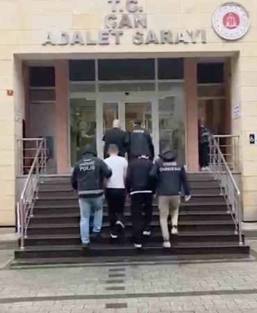 Çan’da uyuşturucu operasyonunda 4 tutuklama