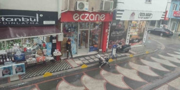 Keşan’da sağanak yağış etkili oldu