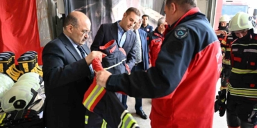 Büyükşehir’den OSB İtfaiyesi’ne 11 yıl sonra ekipman desteği