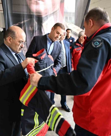 Büyükşehir’den OSB İtfaiyesi’ne 11 yıl sonra ekipman desteği