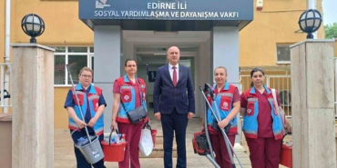 Edirne’de vefa hizmetleri yüzleri güldürüyor, gönülleri ısıtıyor