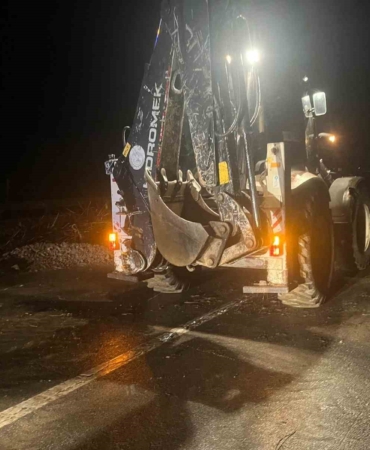 Osmaneli’de sağanak etkili oldu, ulaşım aksadı